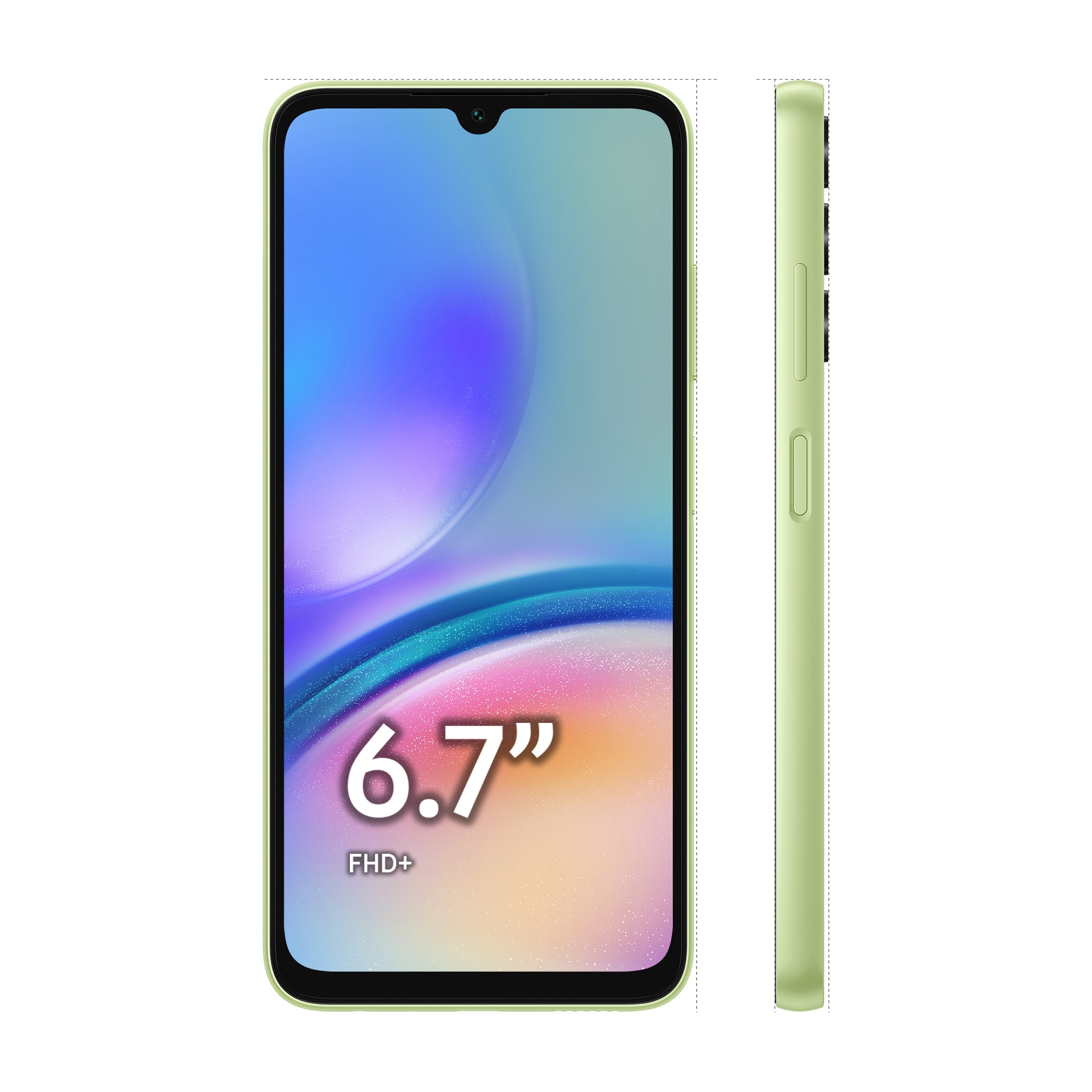 Samsung Galaxy A05s smartphone 4/128GB - Grön (EU-Modell) - Bild 2