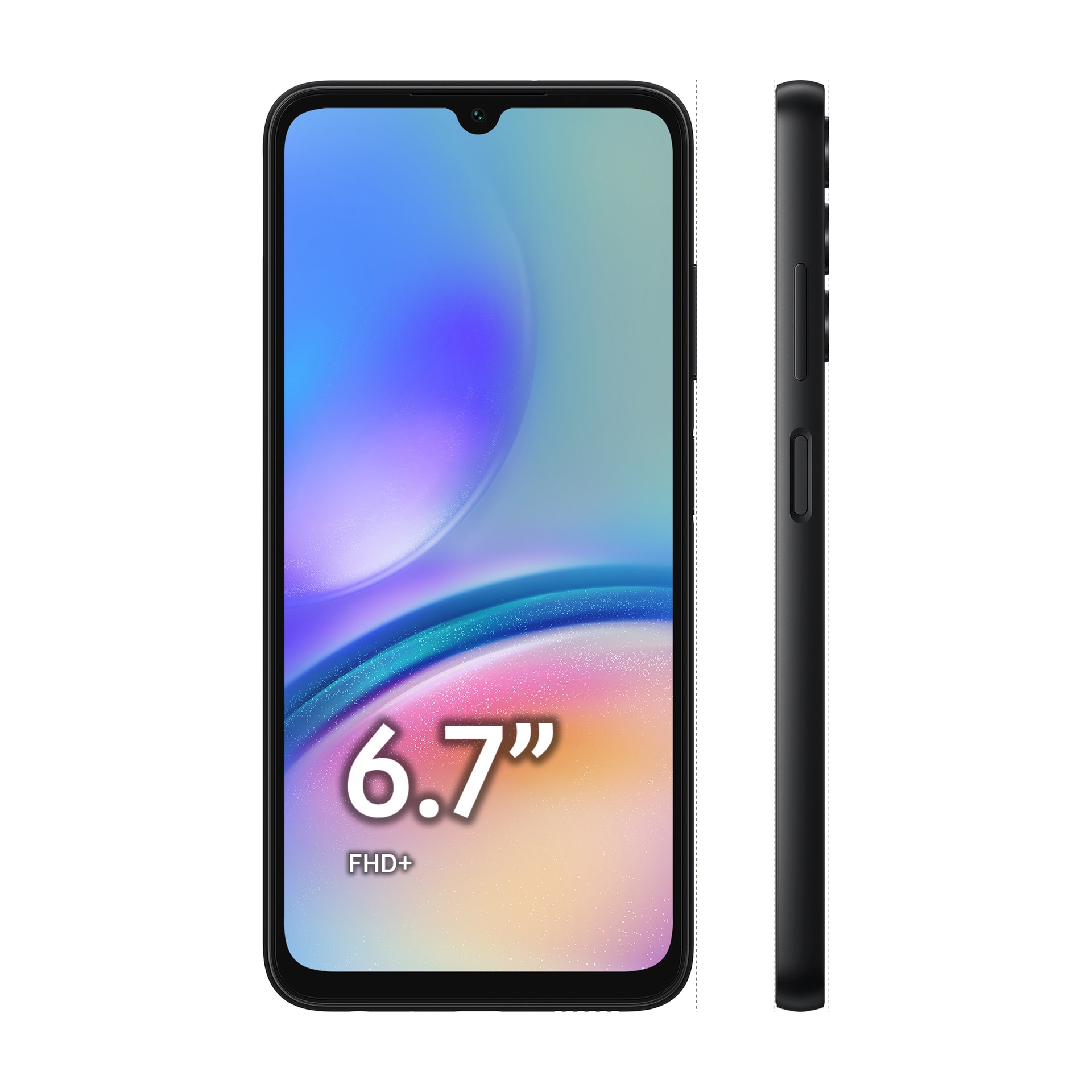 Samsung Galaxy A05s smartphone 4/64GB - Svart (EU-Modell) - Bild 2