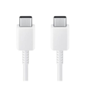 Samsung USB-C till USB-C 1.8m kabel 3A - Vit