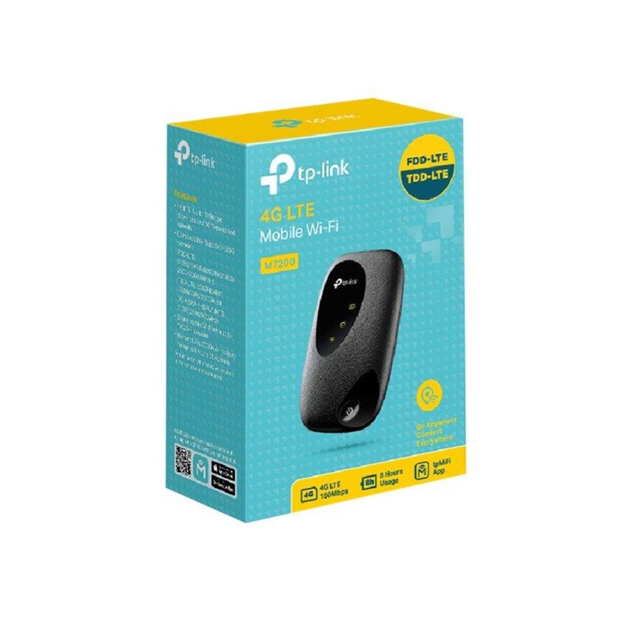 TP-Link Mobil Trådlös Router 4G LTE Wi-Fi - Svart