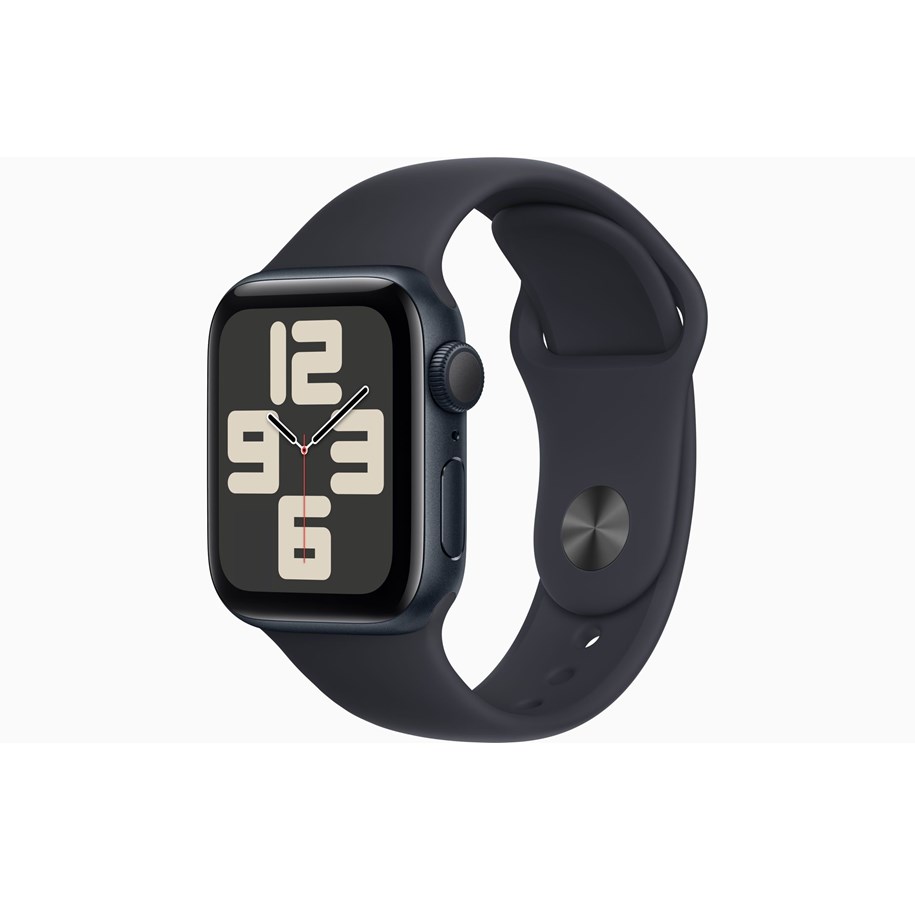 Apple Watch SE 2nd Gen 40mm GPS Midnight Aluminium Case med Midnight Sportband