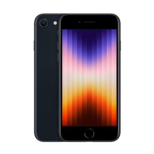 Apple iPhone SE 128GB 5G Gen. 3 Smartphone – Midnatt