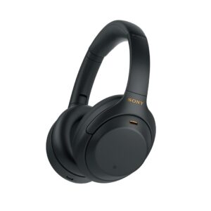 Sony trådlösa around-ear hörlurar WH-1000XM4 (svart)