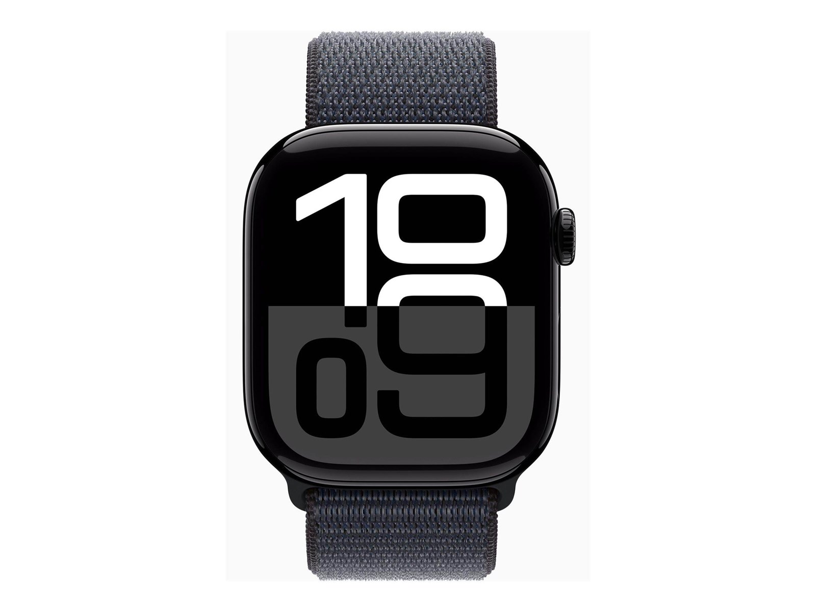 Apple Watch Series 10 GPS + Cellular 46mm - Jet Black Aluminium Case with Ink Sport Loop