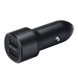 Samsung USB-A Duo Snabbladdare Billaddare – Svart