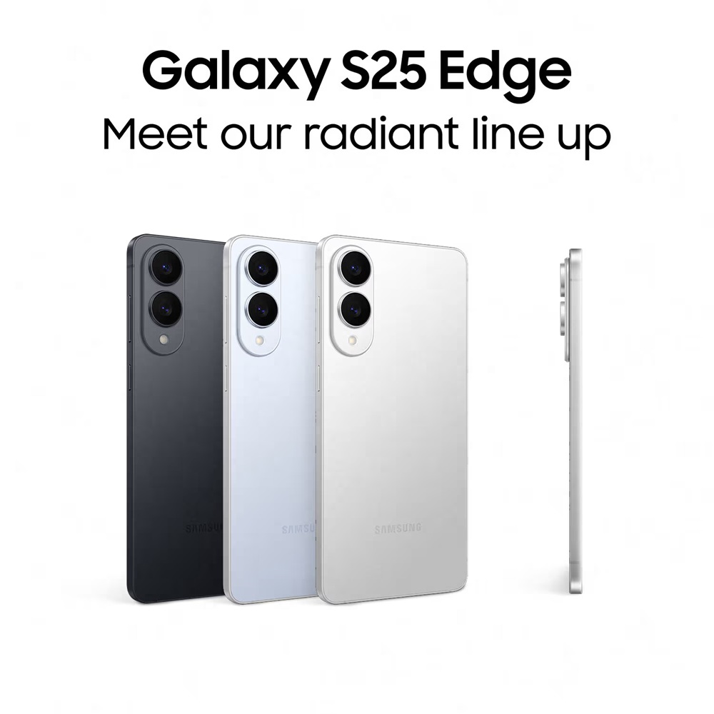 Samsung Galaxy S25 Edge 512GB 5G smartphone - Titan Jetblack