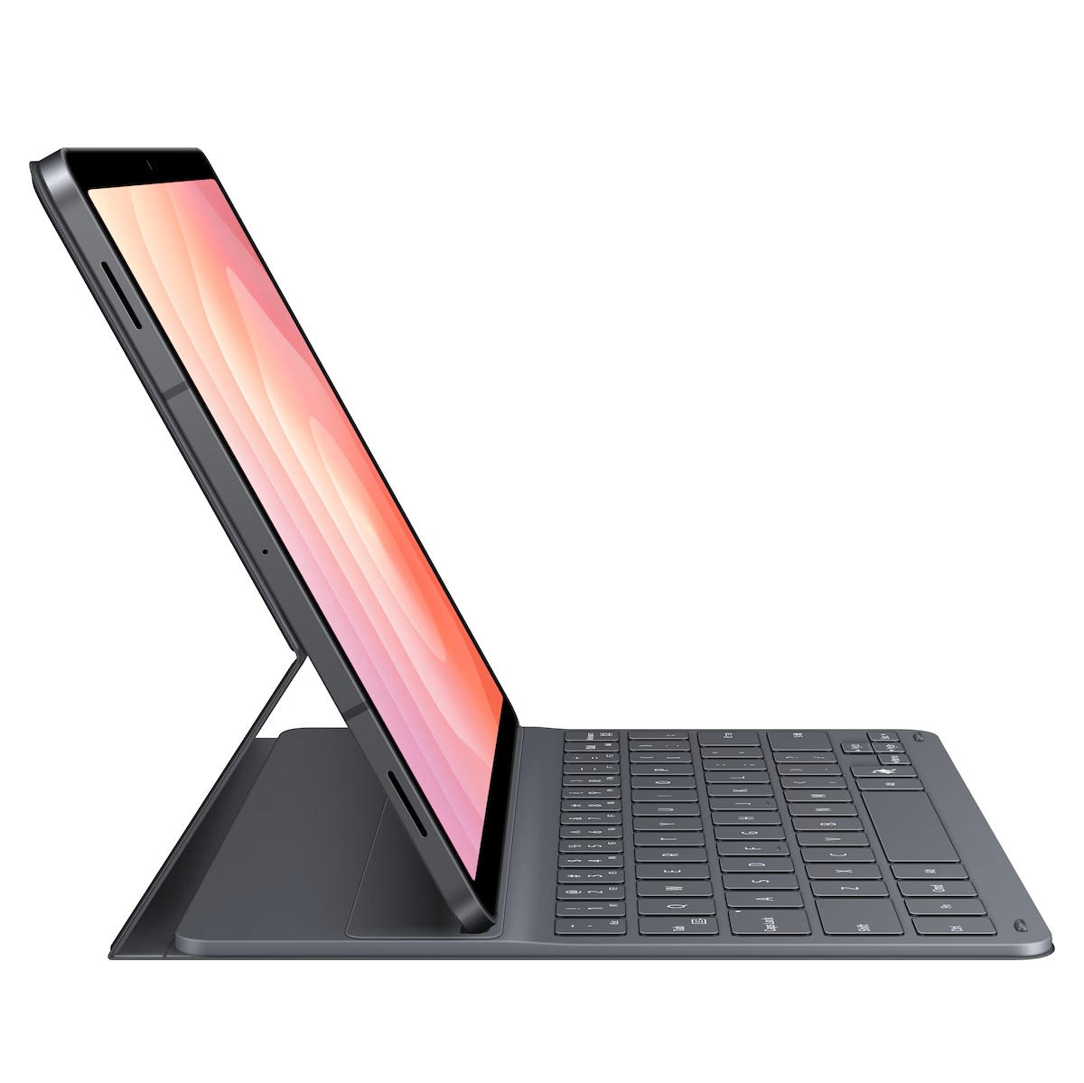 Samsung Galaxy Tab S11 / S11 5G Svenska bokfodral med tangentbord - AI Key - Svart