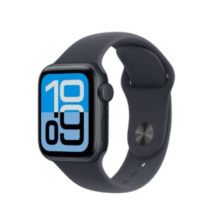 Apple Watch SE 3 40mm GPS+CEL Midnight Aluminium Case med Midnight sportband (S/M)