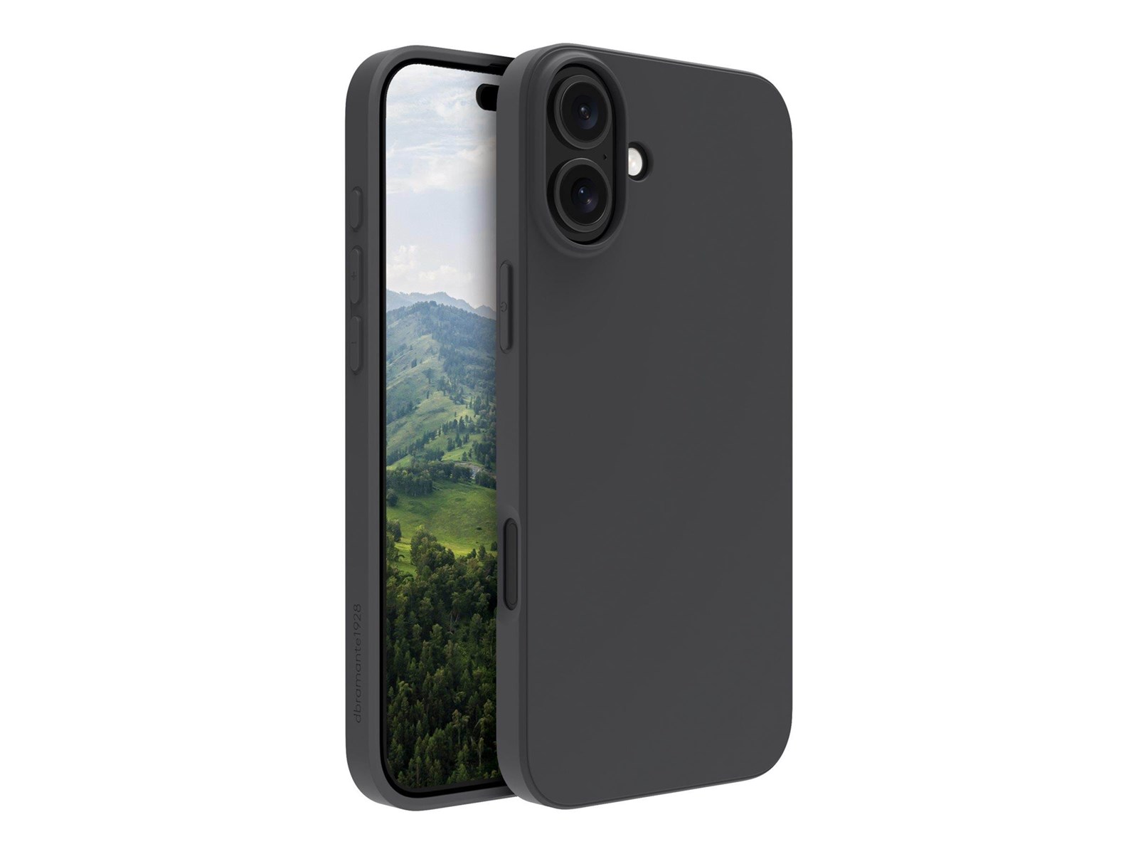 dbramante1928 Greenland baksidesskydd Svart För Apple iPhone 16 Plus