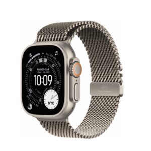 Apple Watch Ultra 3 49mm GPS + 5G (Natural Titanium/Natural Titanium Mil. Loop) L