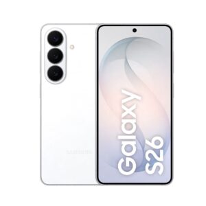 Samsung Galaxy S26 256GB 5G smartphone - Vit