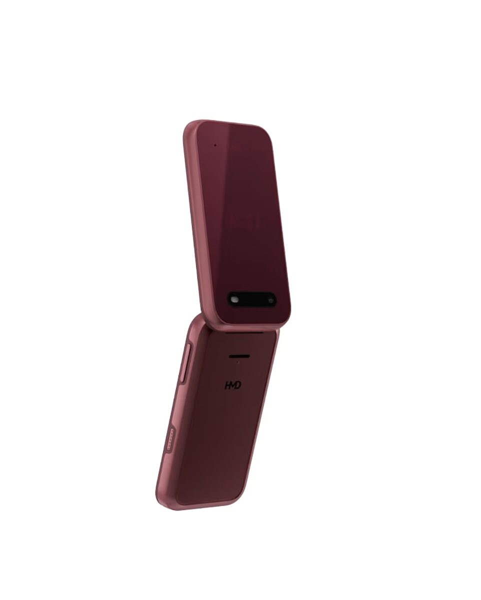 HMD 2660 Flip 4G funktionstelefon 128 MB GSM - Röd