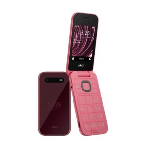 HMD 2660 Flip 4G funktionstelefon 128 MB GSM - Röd