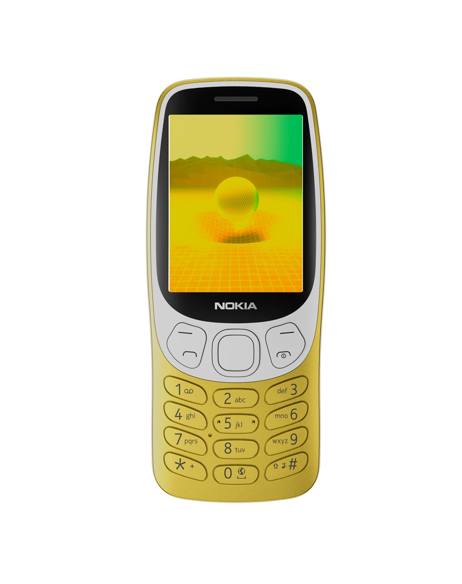 Nokia 3210 4G mobiltelefon - guld