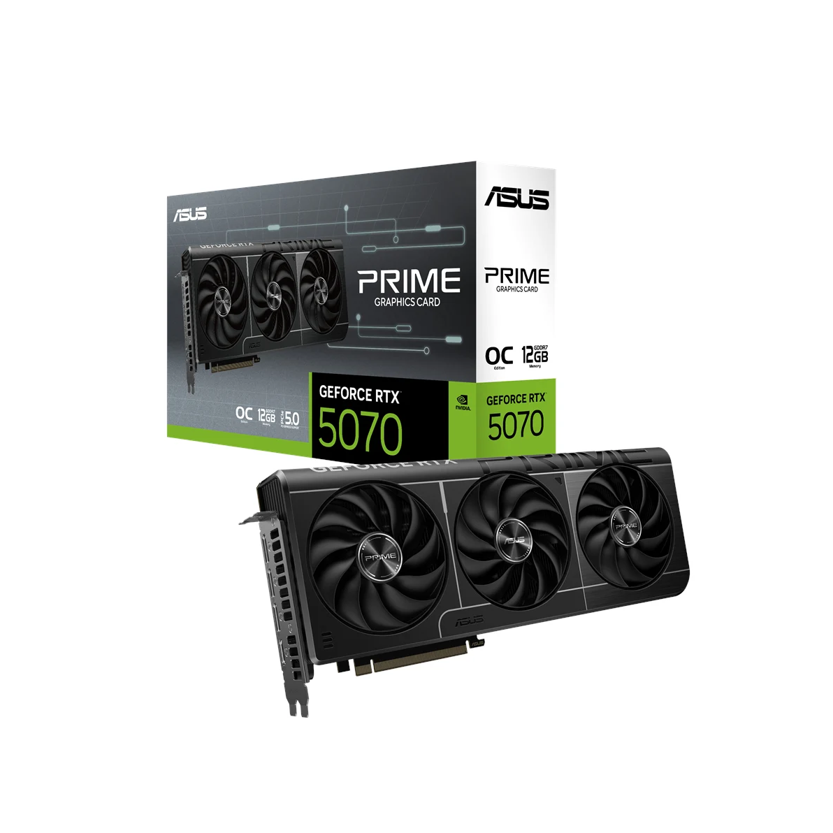 Asus GeForce RTX 5070 Prime Grafikkort OC Edition 12GB