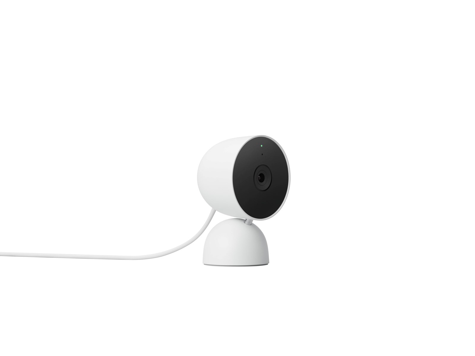 Google Nest Cam Nätverksövervakningskamera inomhus(kabel)- Vit