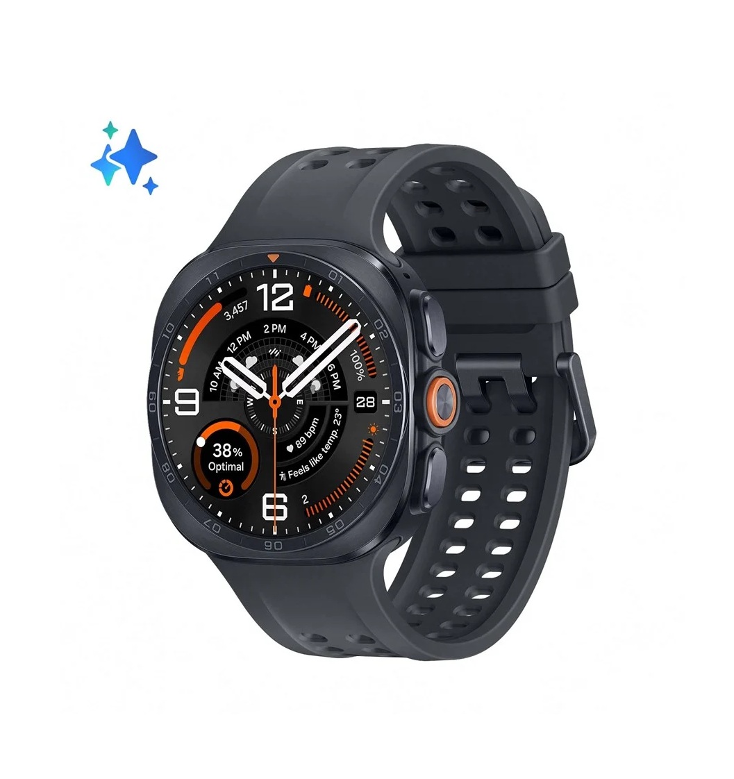 Samsung Galaxy Watch Ultra 2 smartklocka 47mm LTE - Titan Grå (Nordisk))