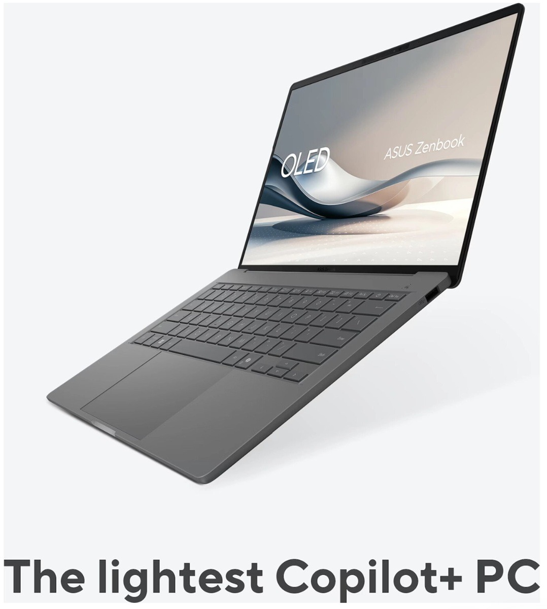Asus Zenbook A14 Copilot+ PC 14" Snapdragon X X126100 16GB/512GB-Grå