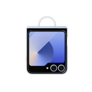 Samsung Galaxy Z Flip6 Transparent Skal med ring